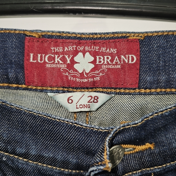 Lucky Brand Women's Blue Jeans, Size 6/28 - Picture 2 of 8